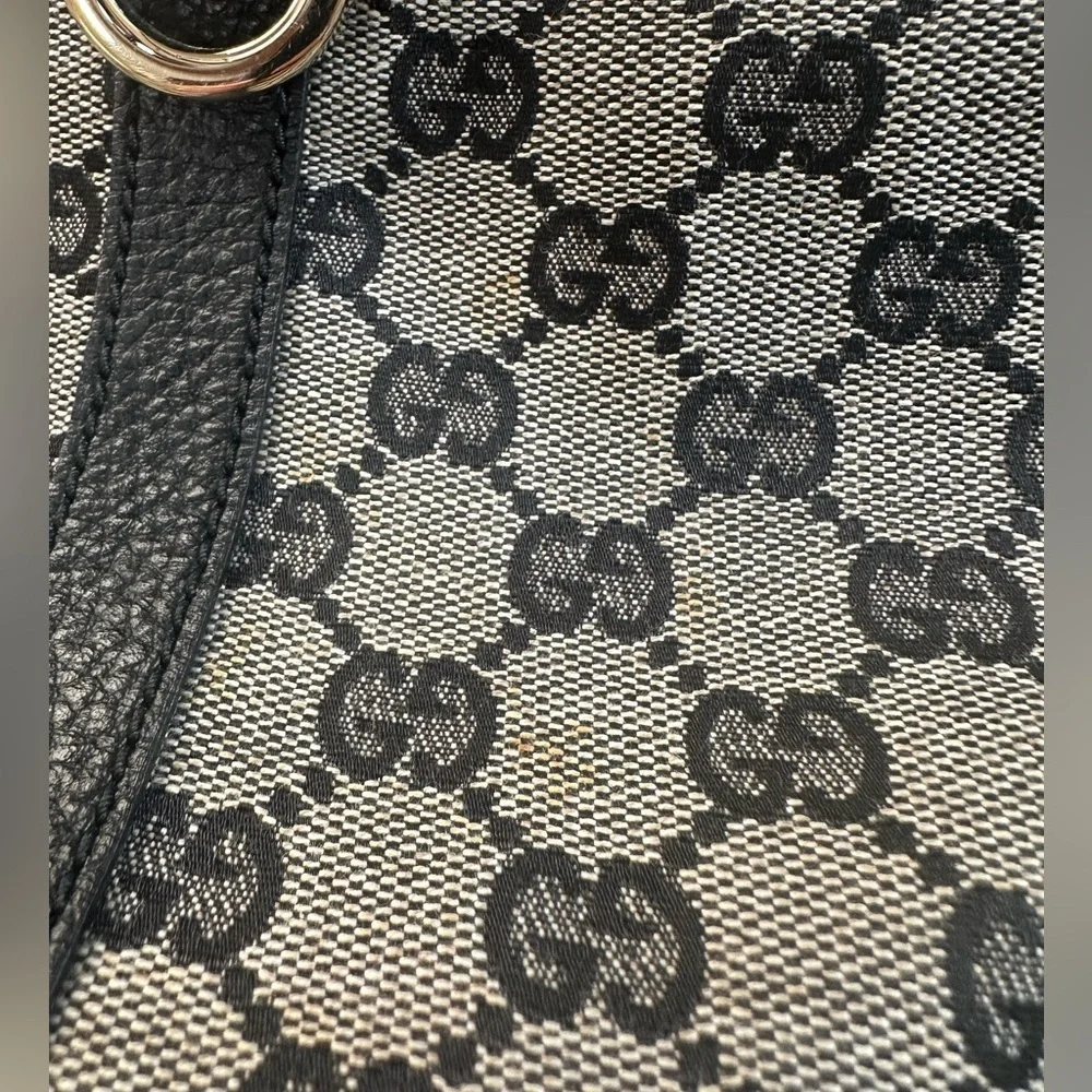 Gucci Canvas Abbey Medium Black - Picture 12 of 14
